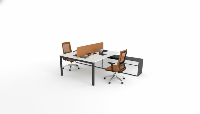 Büromöbel Arbeitstische Große Büroarbeitsfläche Tische Bürostation Modern