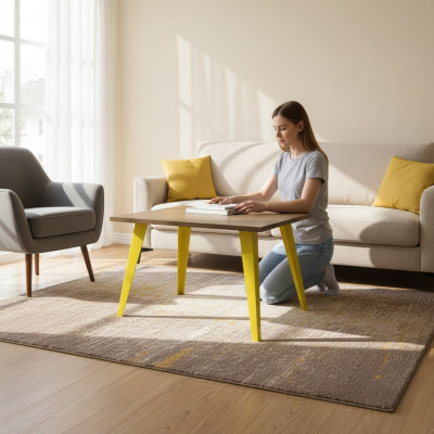 Kleiner Holz Couchtisch Moderne Beistelltische Designer Luxus Holzmöbel