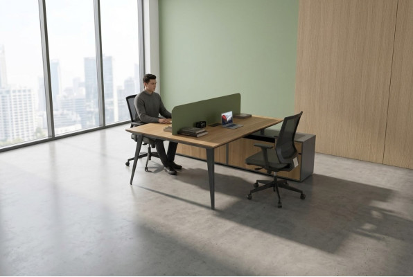 Schreibarbeitsplatz Moderne Bürostation Schreibpult Schreibmöbel Luxus