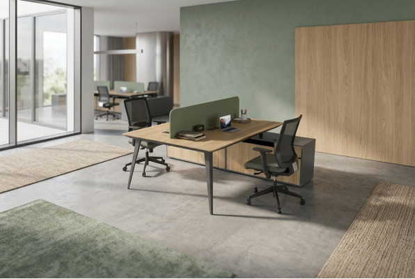 Schreibarbeitsplatz Moderne Bürostation Schreibpult Schreibmöbel Luxus
