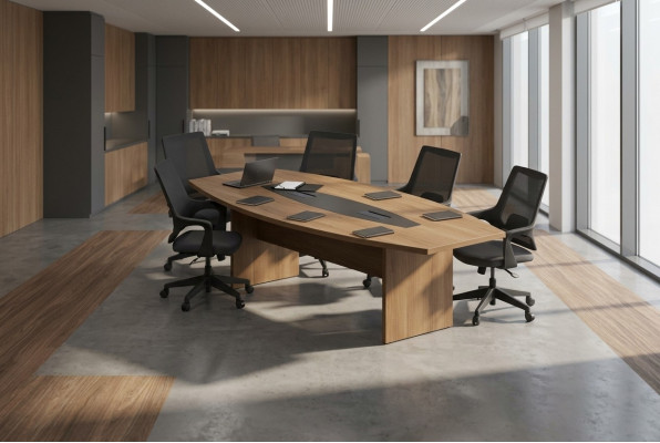 Großer Bürotisch Besprechungstische Konferenzmöbel Büroeinrichtung Design