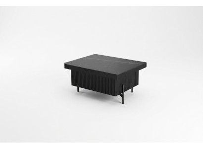Schwarzer Büro Couchtisch Arbeitszimmermöbel Design Tische Beistelltische