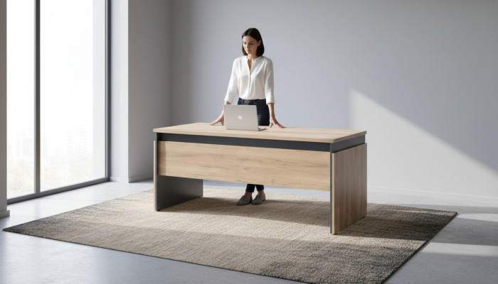 Stôl riaditeľa Bureau Chef exkluzívny kancelársky študijný stôl