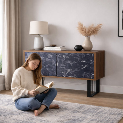 Moderne Praxis Kommode Büromöbel Sideboard Designer Einrichtung Holz