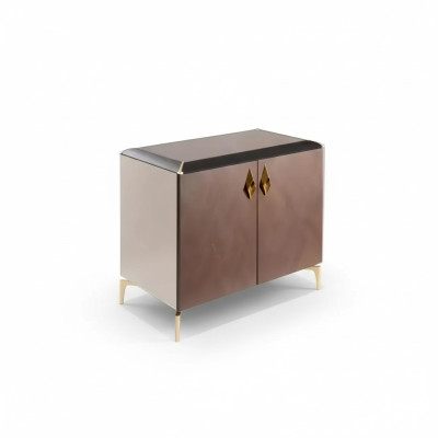 Beige Luxus Kommode Sideboard Büromöbel Schrank Designer Möbel Neu