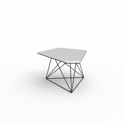 Moderner Couchtisch Beistelltische Arbeitszimmermöbel Design Weiß Neu