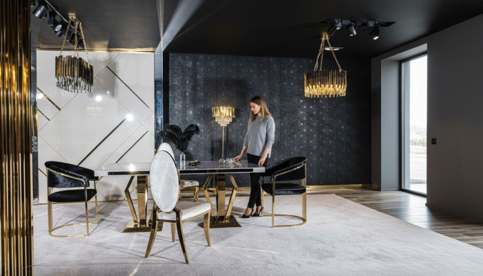 Esstisch 4x Stühle Esszimmer Set Essgruppe Modern Stuhl Tisch Tisch 5tlg