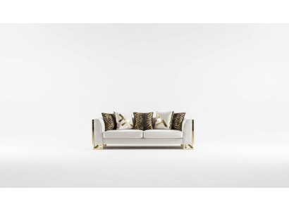 Wohnzimmer Sofagarnitur 3+3+1 Couchtisch Beistelltisch Set 5tlg Neu