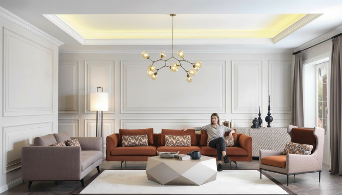 Italienische Stil Möbel Einrichtung Sofagarnitur 431 Sitz Garnituren Möbel