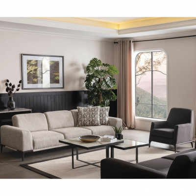 Wohnzimmer Sofa 4 Sitzer Design Stil Möbel Moderne Sofas Elegantes
