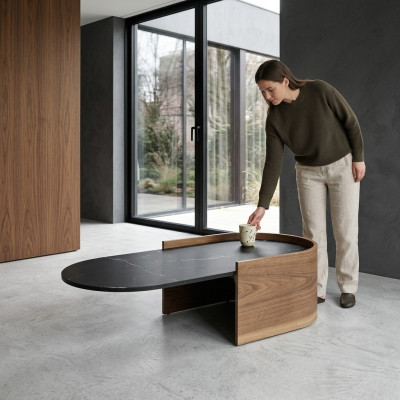 Couchtisch Tische Designer Beistelltisch Luxus Holz Wohnzimmer Tisch