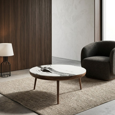 Luxus Couchtisch Holz Möbel Moderne Einrichtung Tisch Beistelltisch Neu