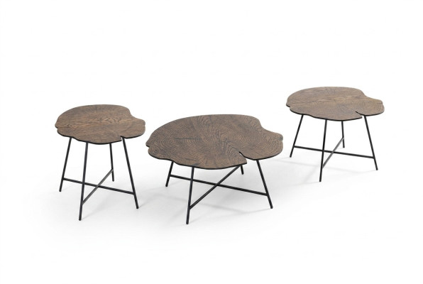 Couchtische Tische Beistelltische Wohnzimmer Set 3 tlg. Modern Luxus