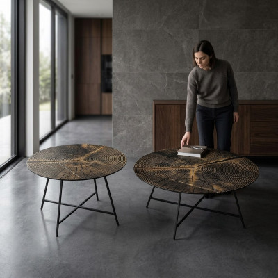 Klassischer Couchtisch Holztisch Beistelltisch Tische Wohnzimmer Holz