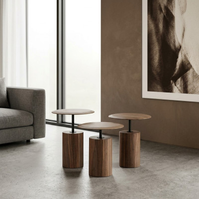 Luxus Design Couchtische Kaffee Beistell Tische Wohnzimmer Holz 3 tlg