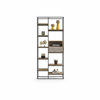 Bücherregal Design Regal Holzregal Standregal Aktenregal Büroregal Neu