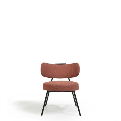 Luxuriöser moderner brauner Esszimmerstuhl im italienischen Design