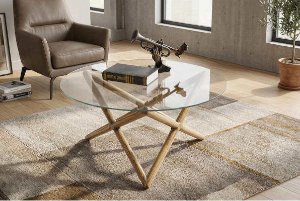 Couchtisch Tisch Möbel Luxus Beistelltisch Holz Modern Wohnzimmer Design