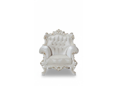 Chesterfield Design Sessel Polster Luxus Textil Couchen 1 Sitzer Königlicher