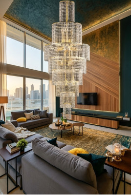 Kronleuchter Stil Modern luxus Leuchte Lampe Decke Wohnzimmer neu