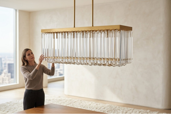 Kronleuchter Stil Modern Leuchten Deckenleuchte neu Wohnzimmer gold