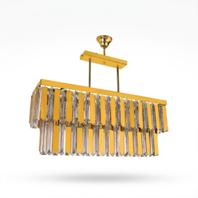 Kronleuchter Decken Leuchte Designer Lampe Leuchten Wohnzimmer Gold