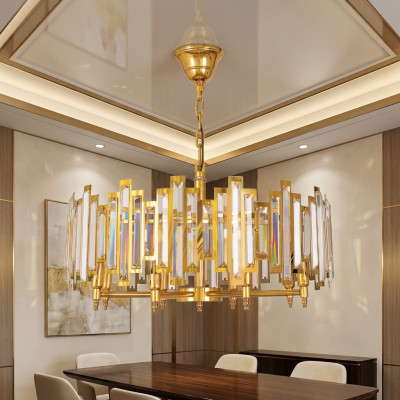 Kronleuchter Crystal Deckenlampe Neu Lampe Gold Wohnzimmer Luxus