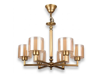 Deckenlampe Wohnzimmer Deckenleuchten Lichtschirm Luster Glass Luxus