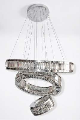 Silber Deckenlampe Stil Deckenleuchten Wohnzimmer Leuchte Lampe 120x175