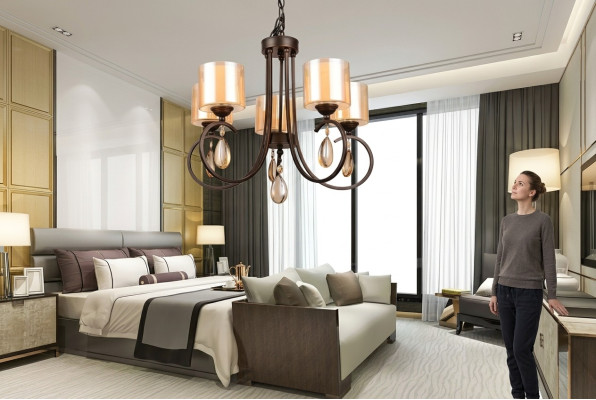 Deckenlampe Luxus Deckenleuchten Lüster Stil Deckenleuchte Wohnzimmer Lampe