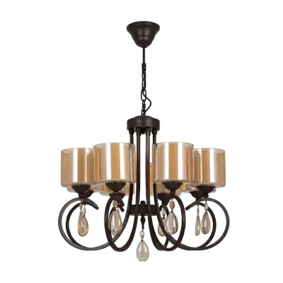 Deckenlampe Wohnzimmer Hängelampe Deckenleuchte Glas Luster Luxus 66x70