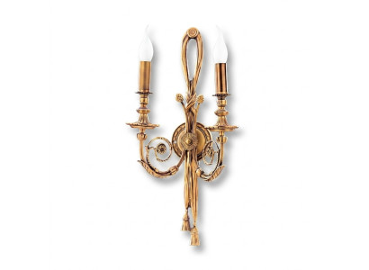 Wandlampe Goldene Wandleuchte Klassische Lampe Barock Leuchte Gold
