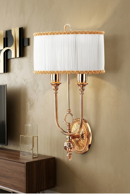 Wandleuchte Wandlampe Wohnzimmer Beleuchtung Luxus neu Schlafzimmer