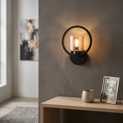 Wandleuchte Design Flur Lampen WohnZimmer Luxus Luster Glass Modern