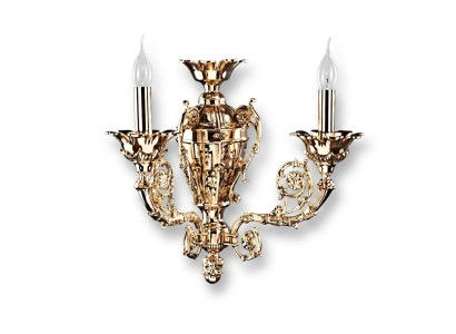 Klassische Wandleuchte Lampe Kronleuchter Wandlampen Leuchte Wand Kristall