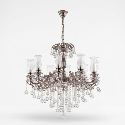 Kronleuchter klassisch Designer Deckenleuchte Wohnzimmer Kristall Lampe