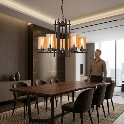 Loft Deckenlampe Leuchte Designer Lampen Hängeleuchte Lampe Leuchten