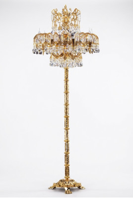 Stehleuchte WohnZimmer Luxus Lesearm Schlafzimmer Crystal klassisch