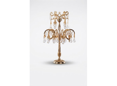 Tischleuchte Schlafzimmer klassisch Nachttischlampen Luxus gold neu