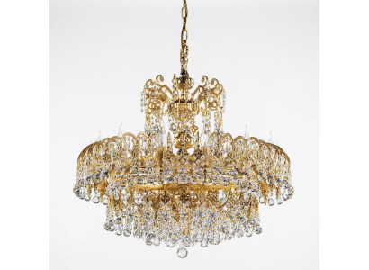 Luxus Deckenleuchte Hotel Lampe Große Deckenleuchte 75x120cm Kronleuchter