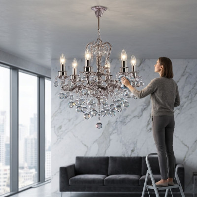 Kronleuchter Kristall Deckenleuchte Lampe Hängeleuchte Wohnzimmer