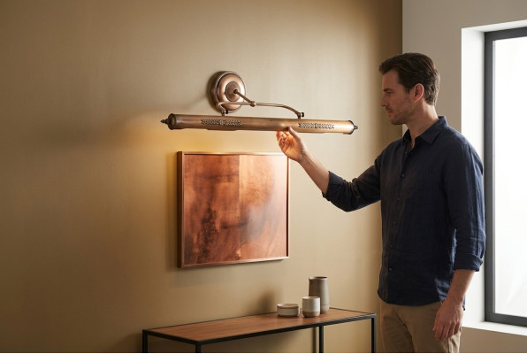 Wandleuchte Bilderleuchte Spiegel Lampe Leuchten Wandlampe Lampen Metall