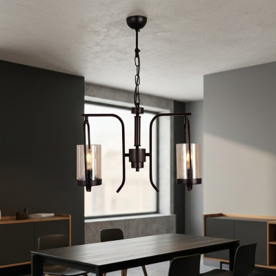 Deckenlampe Moderne Deckenleuchte Wohnzimmer Luster Glass Lüster neu