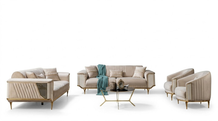 Sofa Set 3311 Sitz Moderne Sofagarnitur Couch Set Luxus Garnitur Sofas
