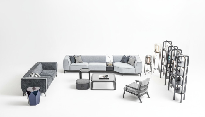 Sofagarnitur xxl Couch Texil Big Sofa 5+3+1 Sitzer Polster Stoff Couchen