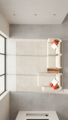 Sofa L-Form Luxus Möbel Wohnzimmer Polster Sofa Moderne Couch 365x170