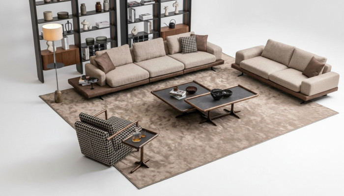 Moderne Sofagarnitur Wohnlandschaft Wohnzimmer Sofas Fünsitzer