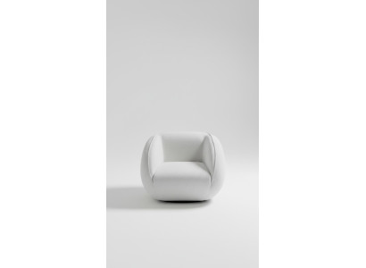 Textil Sessel 1 Sitzer Polstersessel Modern Design Luxus Wohnzimmer