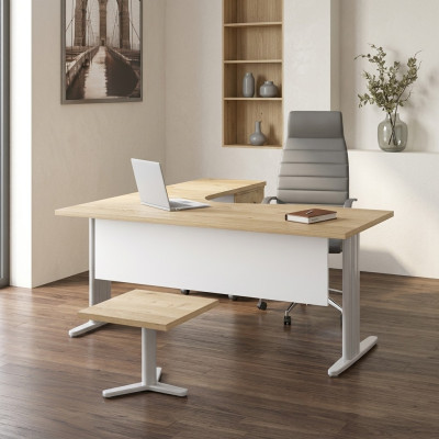 Eckschreibtisch Tisch Büro Einrichtung Möbel Schreibtische 180x160