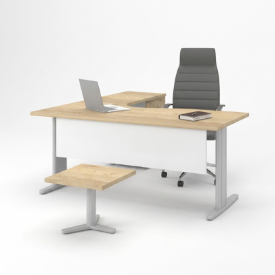 Eckschreibtisch Tisch Büro Einrichtung Möbel Schreibtische 180x160